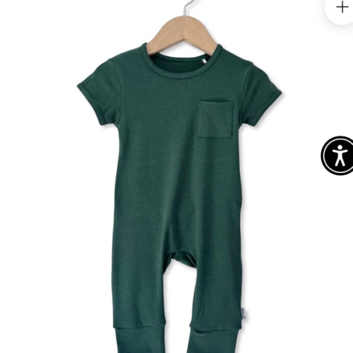 Pine Short Long Romper Luxe Edition | Cotton Bamboo Blend