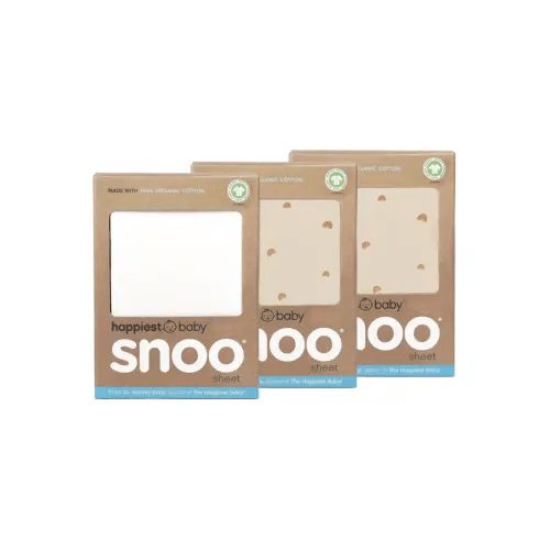 100% Organic Cotton Baby Bassinet Sheets for SNOO