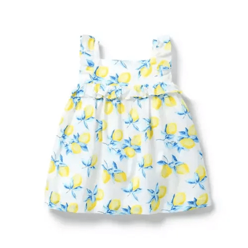 Baby White Lemon The Lemon Love Baby Dress by Janie and Jack