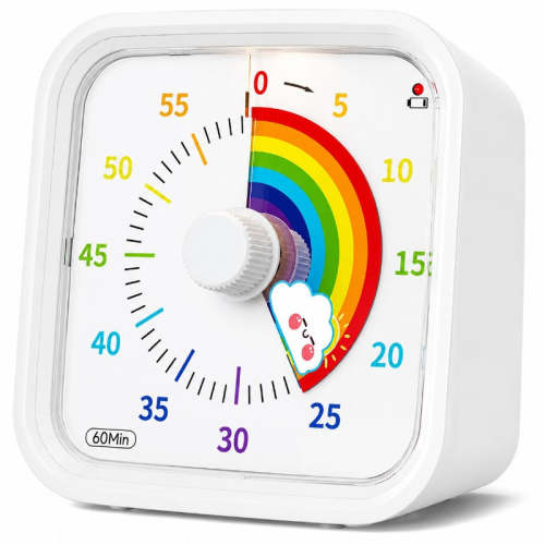 Visual Rainbow Countdown Timer