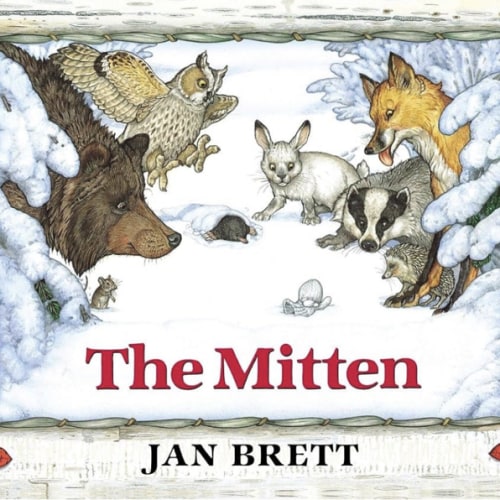 The Mitten (Oversized Lap Board Book)