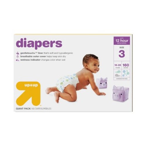 Diapers Giant Pack (Select Size) - Up&Up™