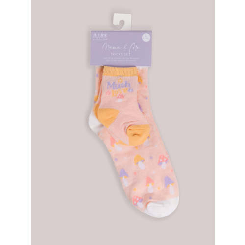 Mama & Me Matching Socks Set -  Mushy Love