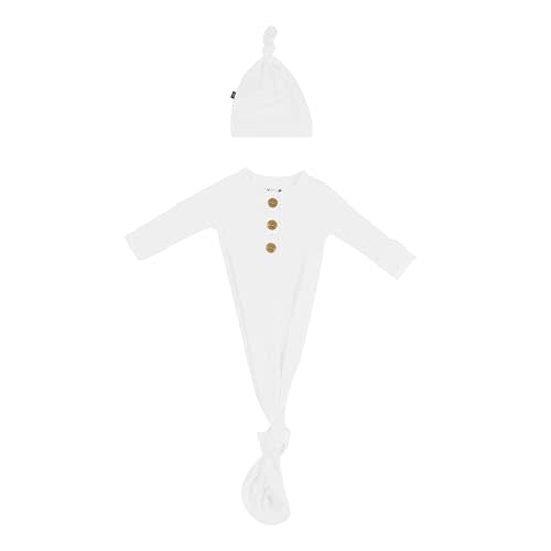 KYTE BABY Knotted Gown with Hat Set