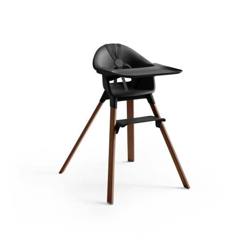 Clikk High Chair - Black/Warm Brown