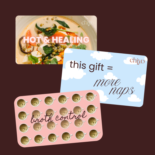 Postpartum Restore Meal Delivery Gift Card (7-day)– Chiyo