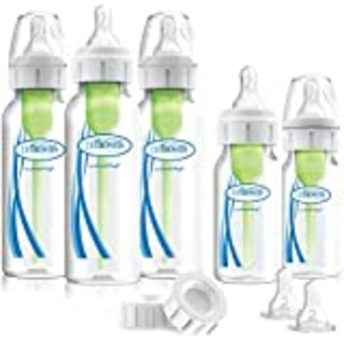 Amazon.com : Dr. Brown's Natural Flow Original Baby Bottle Gift Set, 6-Pack, BPA Free : Baby