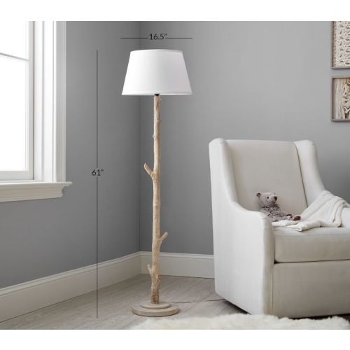 Birch Floor Lamp (61")