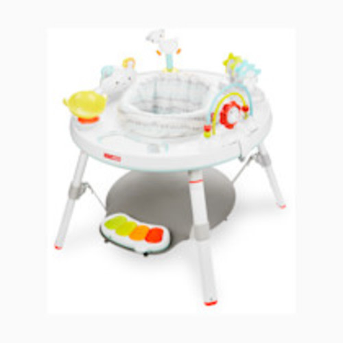 Skip Hop Baby Activity Center: Interactive Play Center with 3-Stage Grow-with-Me Functionality, 4mo+, Silver Lining Cloud
