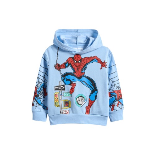 Kids' Spider-Man Spidey Webs in NYC Fleece Graphic Hoodie