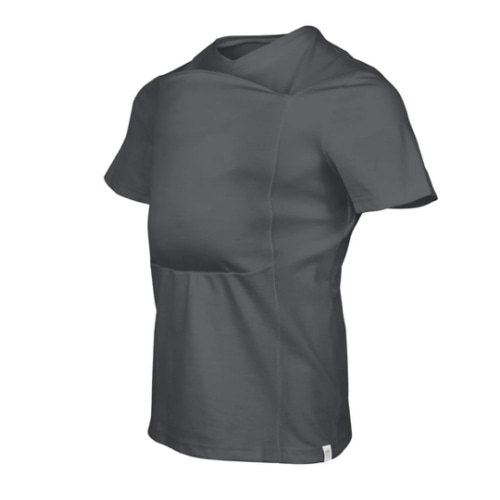 Lalabu Dad Shirt | Original Babywearing T-Shirt with Kangaroo Pouch | Baby Wrap Carrier for Newborns & Infants | Baby Wrap Carrier for Newborns | Essential for new Dads