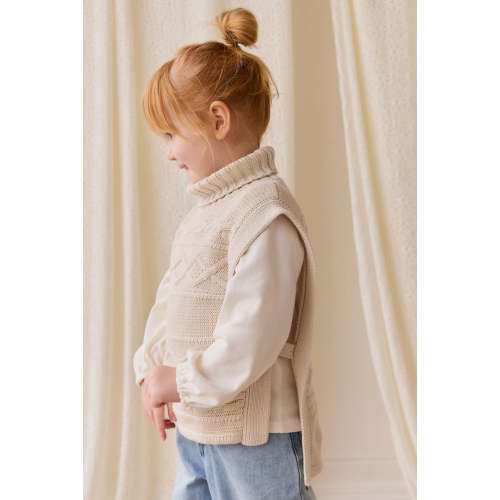 Pima Cotton Augustine Top - Parchment – Jamie Kay USA