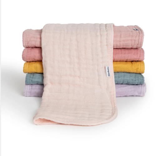 6-Pack Baby Girls Pastel Rainbow Muslin Burp Cloths – Gerber Childrenswear
