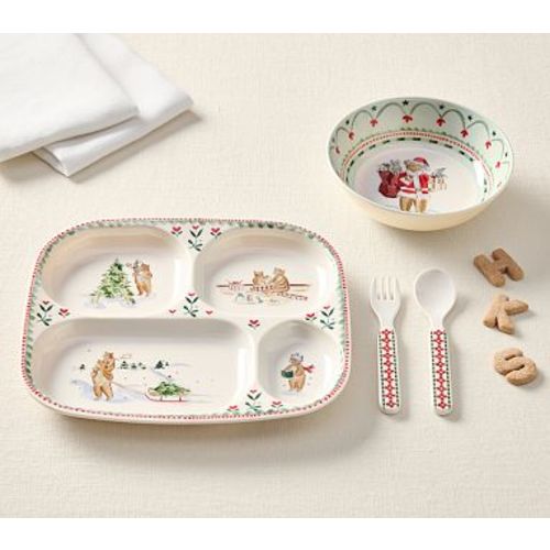 Riley Sheehey Christmas Nursery Feeding Set