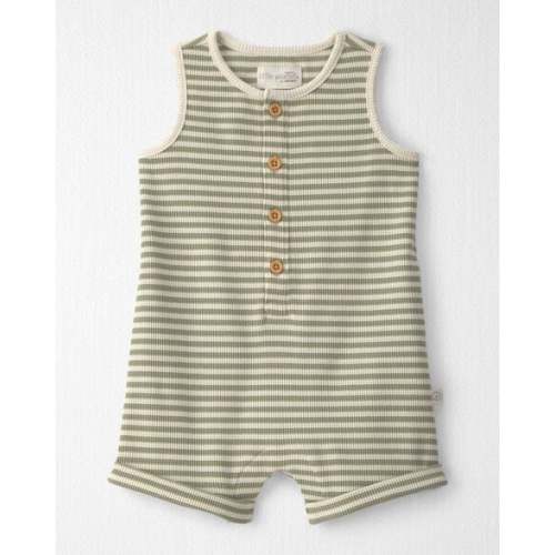 Baby Organic Cotton Waffle Knit in Stripes - Little Planet | Carter's