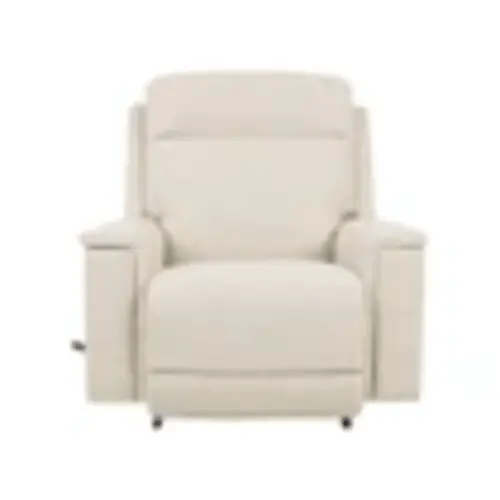 La-Z-Boy Ace Rocker Recliner with Hidden Cupholders in Flax