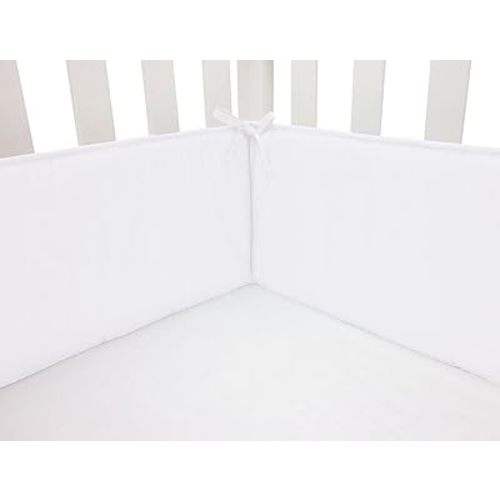 4Pcs Breathable Mesh Liner Anti-Collision Breathable Cushioned Pads Soft Padding for Sides Padded Covers (White-01)