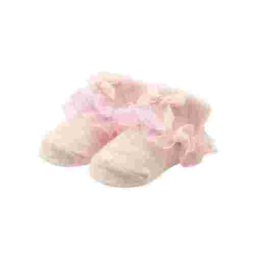 Newborn Baby Girl Infant Lace Bowknot Anti-slip Socks Boots Soft