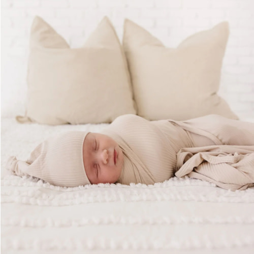 Cove Ribbed Swaddle Blanket