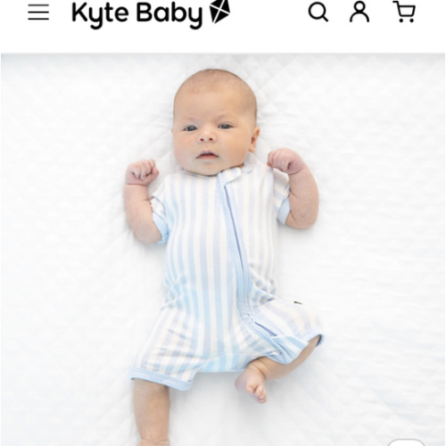 Zipper Shortall Romper in Small Mist Stripe