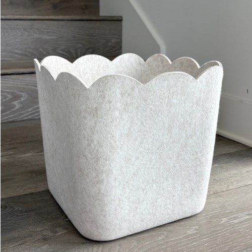 The Scalloped Bin - Original | Set of 3