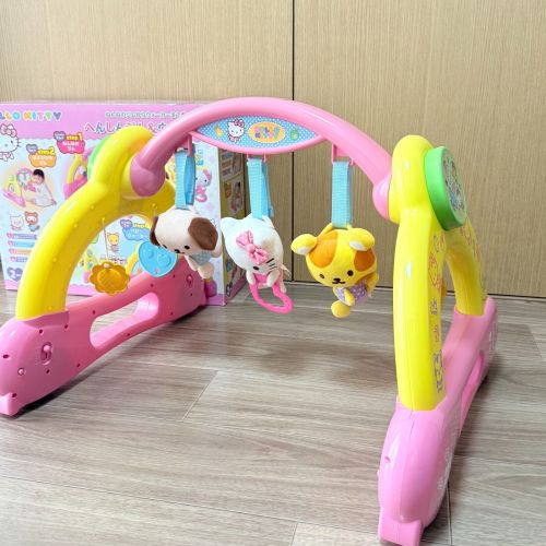 Sanrio Hello Kitty Baby Play Gym Walker Newborn Toy Retro RARE Japan