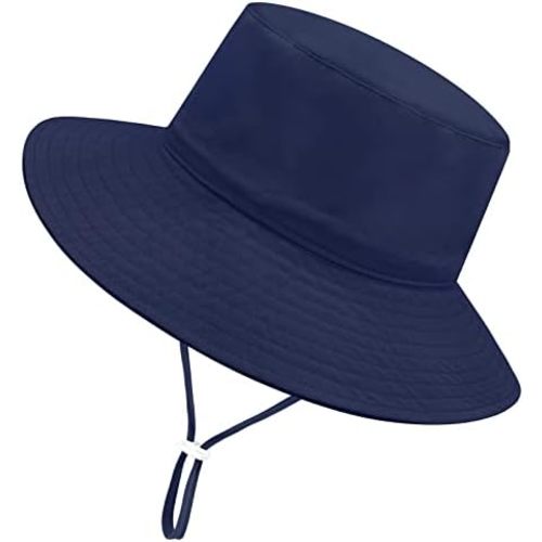 Baby Sun Hat Summer Baby Boy Hats UPF 50+ Sun Protection Toddler Hat Bucket for Baby Girl Adjustable Kid Cap