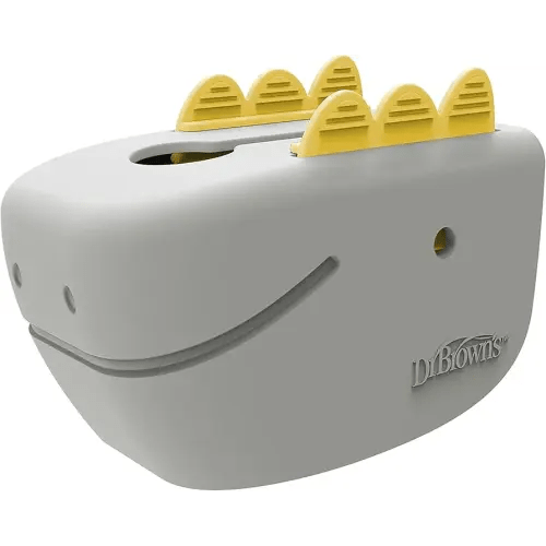 Dr. Brown’s CleanUp Dino-Soft Baby Bath Spout Cover, Soft and Safe on Tub Faucet, Toddler Bathtub Safety for Kids, BPA Free, Certified Plastic Neutral