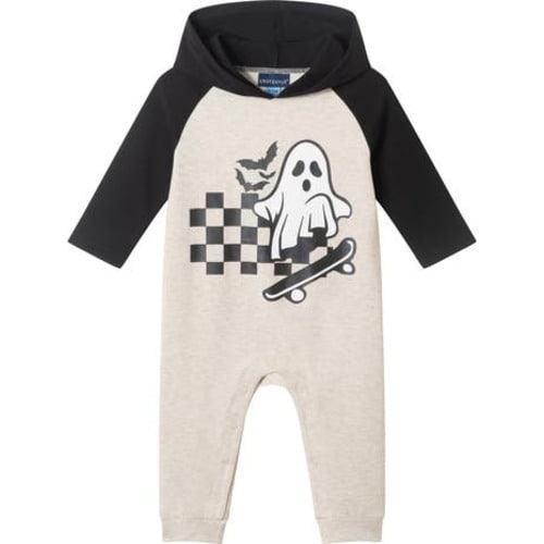 Kids' Ghost Hooded Romper