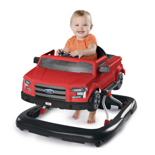 Ford F-150 4 in 1 Rapid Red Baby Activity Walker with 4 Ways to Play