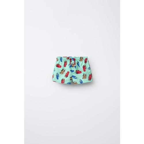 2-6 YEARS/ CARS LIGHTNING MCQUEEN SWIM SHORTS © DISNEY - Green | ZARA United States