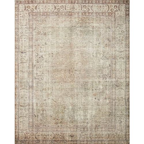 Loloi Margot Collection MAT-01 Antique/Sage 5'-0" x 7'-6" Area Rug feat. CloudPile, No-Shed Easy Clean Large Patterned Area Rug for Living Room, Bedroom, Dining Area