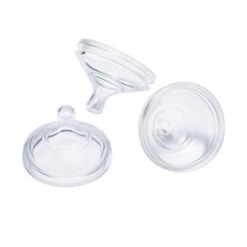 Boon Nursh Silicone Bottle Nipples - Fast Flow - 3pk
