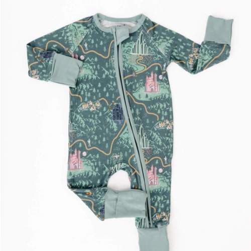 Emerald City Bamboo Sleeper – Little Crowns & Capes