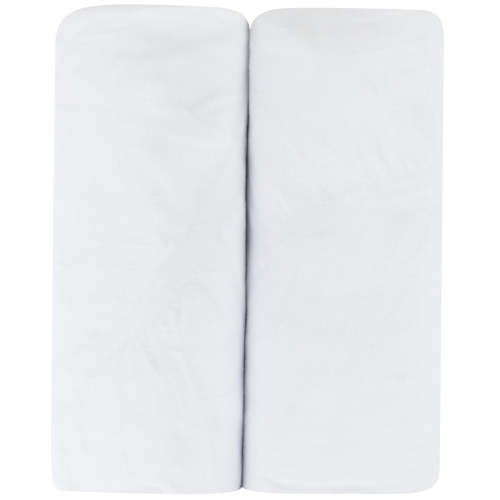 Solid White Crib Sheet Set for Hypoallergenic comfort – Ely's & Co.