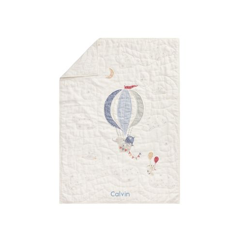 Hot Air Balloon Baby/Toddler Quilt, Multi