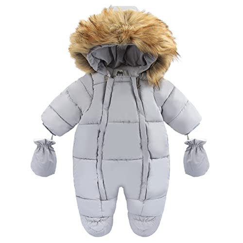 Tumaron Baby Girl Winter Snowsuit Toddler Jacket Clothes For Boy Infant Jumpsuit Hoodied