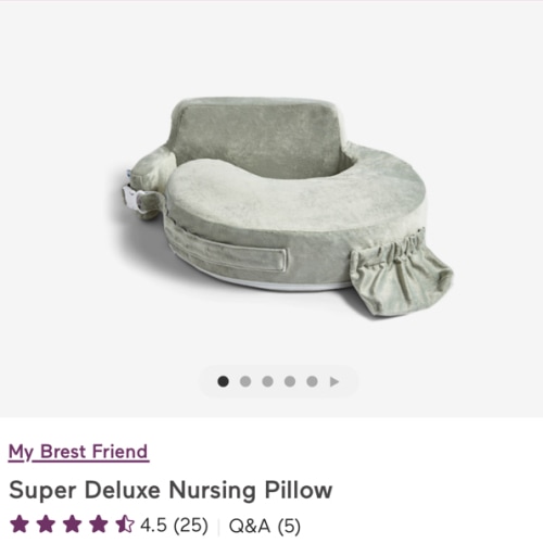 Super Deluxe Nursing Pillow