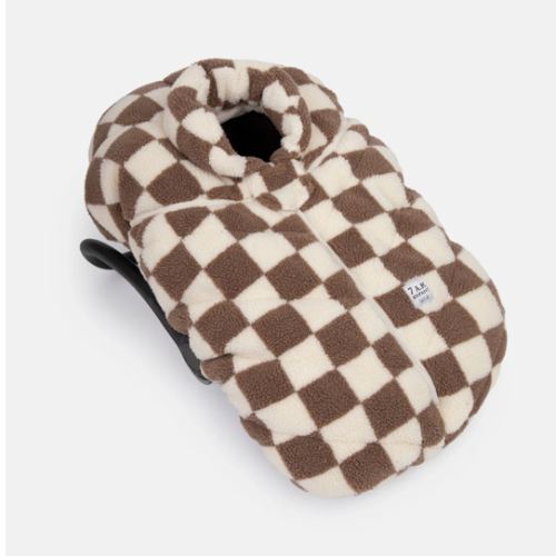 Car Seat Cocoon - Checker Berber