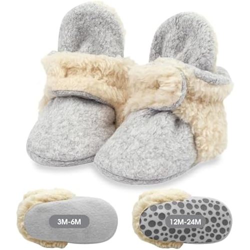 Zutano Unisex Fleece Baby Booties