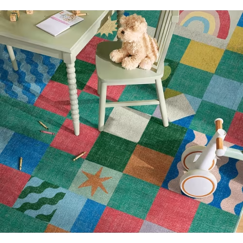 Rowan Soft Grey & Ivory Rug | Ruggable US