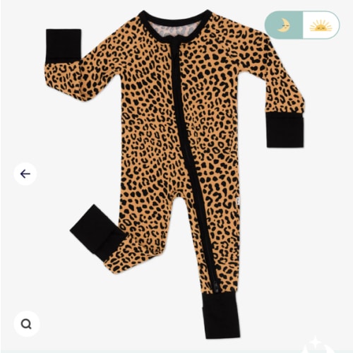 Classic Leopard Zippy - Little Sleepies