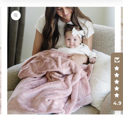 LUSH RECEIVING BLANKETS