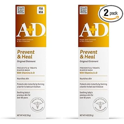 A+D Original Ointment, 4 Ounce (Pack of 2)