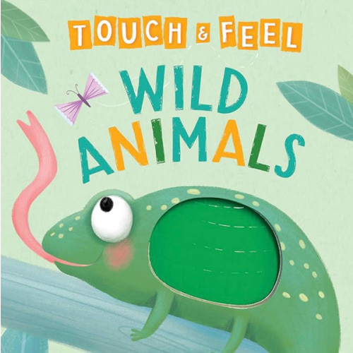 Wild Animals: A Touch and Feel Book - Children's Board Book - Educational
