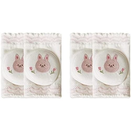 SONARIN 2 Pairs Baby Knee Pads for Crawling,Elastic Baby Crawling Knee Pads Baby Knee Protectors Leg Warmers for 0-36 Months