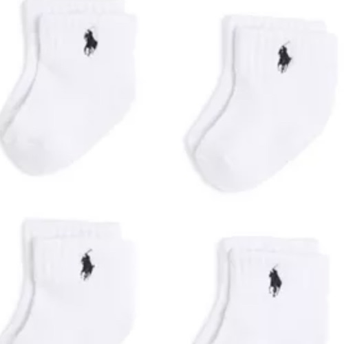Boys' Classic Gripper Socks, Pack of 6 - Baby