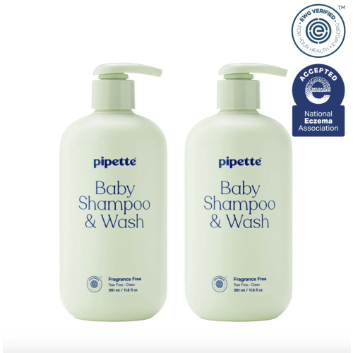 Fragrance-Free Baby Shampoo + Wash Duo