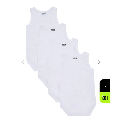 Bonds Everyday Singletsuit 4 Pack | Baby Baby Bodysuit | BWCMA