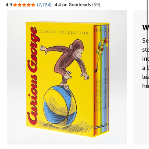 Curious George Classic Collection: 7-Book Box Set